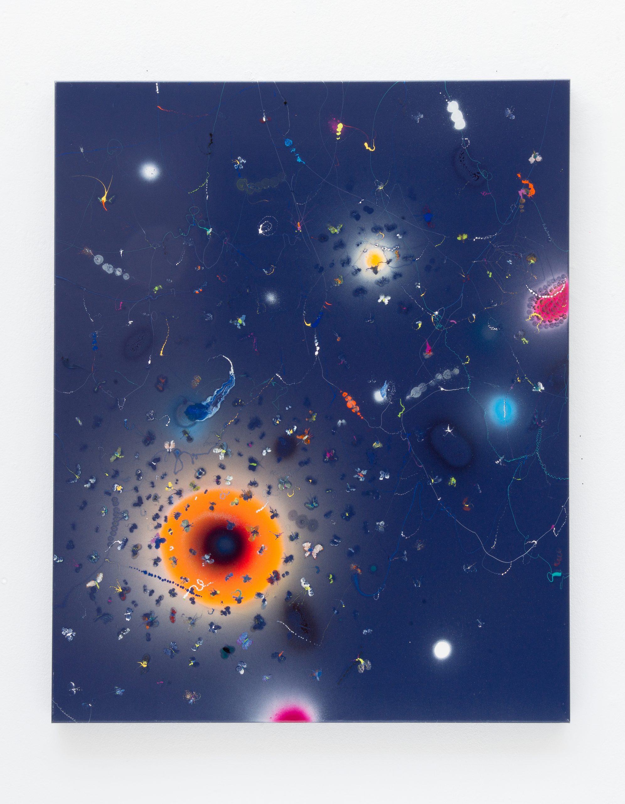Thierry Feuz - Mistral VI 2019, Laque et acrylique sur toile 110 x 90 cm | 43 3/10 × 35 2/5 in Unique © Marciano Contemporary