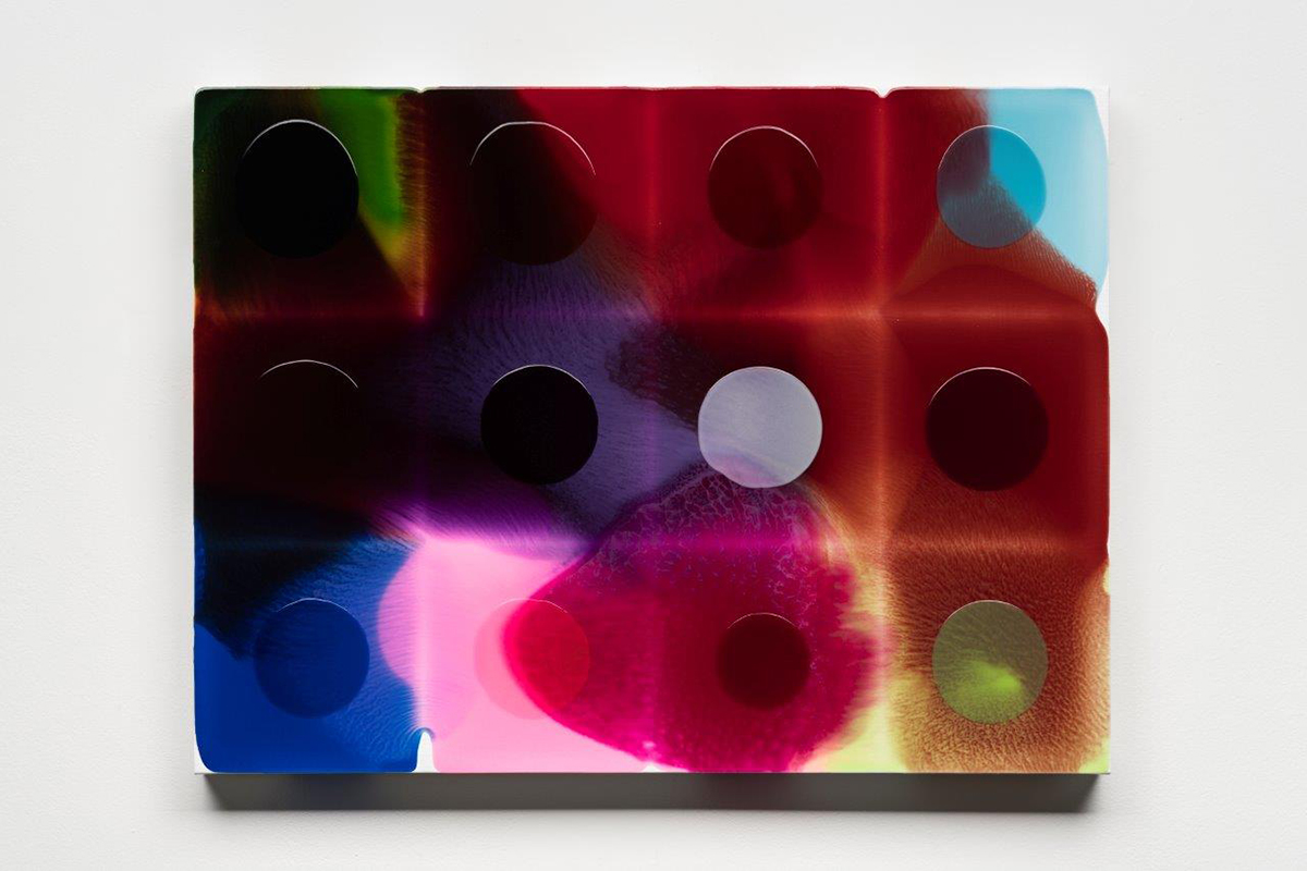 Milan Houser - MH501 - 2020, Vernis et pigments sur toile 60 x 80 cm | 23 3/5 × 31 1/2 in Unique © Marciano Contemporary