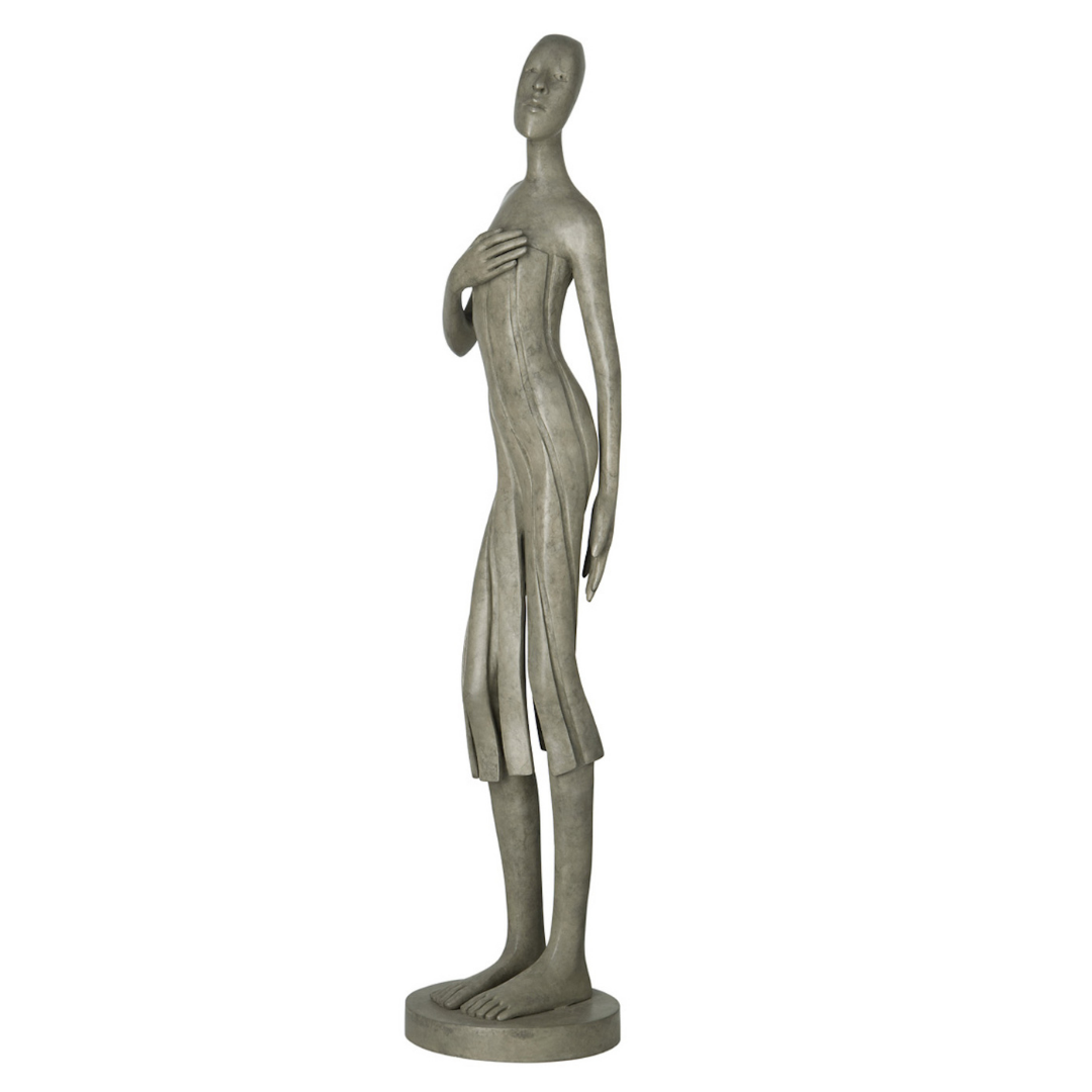 Isabel Miramontes - Callipyge 2021, Bronze 72 × 16 × 16 cm | 28 3/10 × 6 3/10 × 6 3/10 in Edition de 8 © Marciano Contemporary