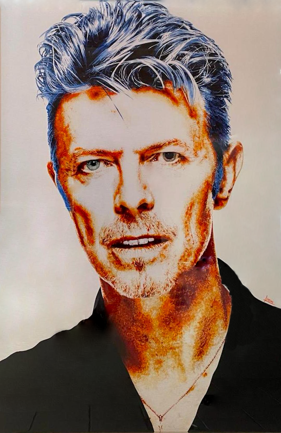 Laurence Litomi artiste  Peinture  David Bowie @ Marciano Contemporary