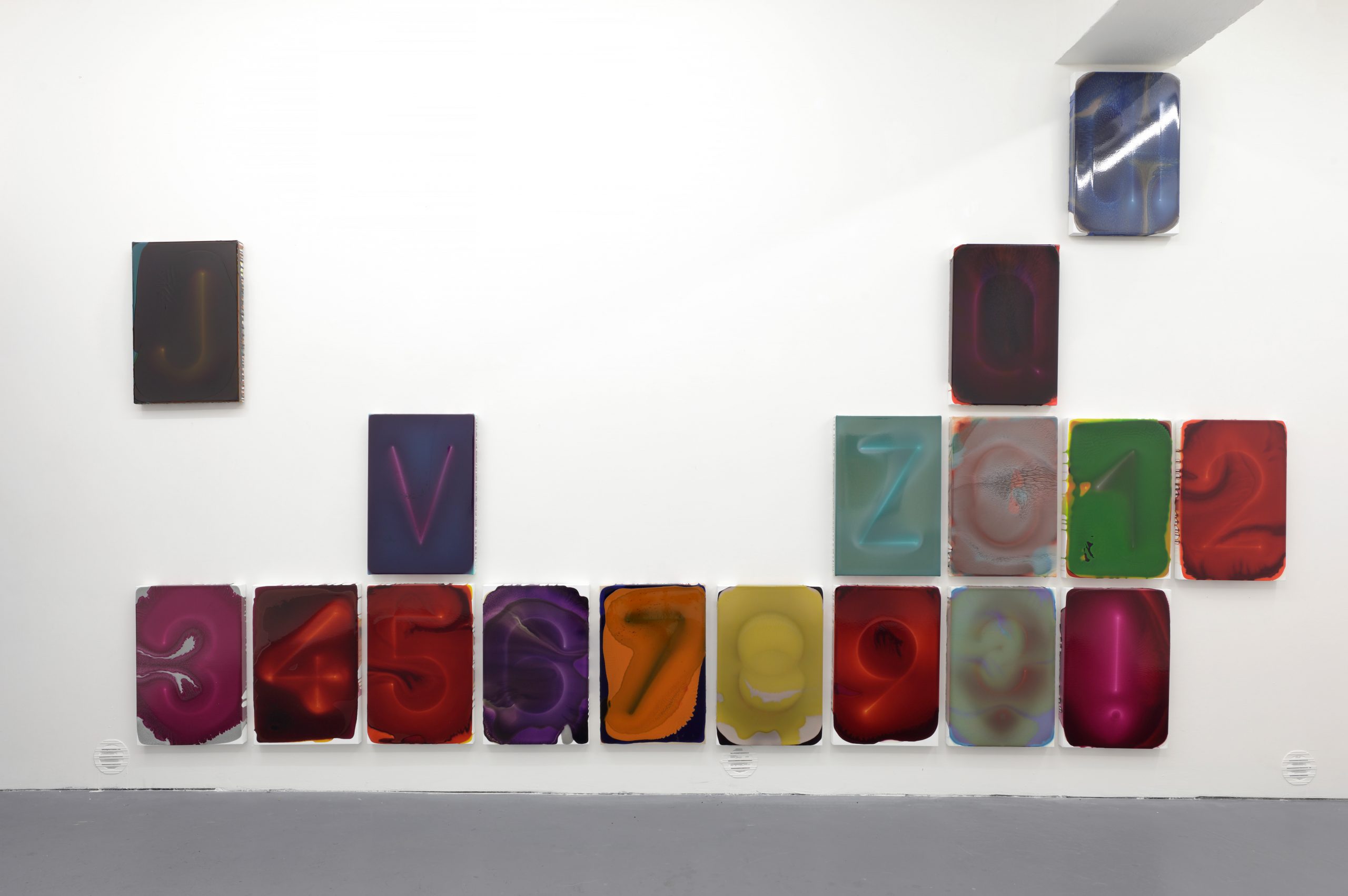 Milan Houser artiste  Alphabet Collection @ Marciano Contemporary