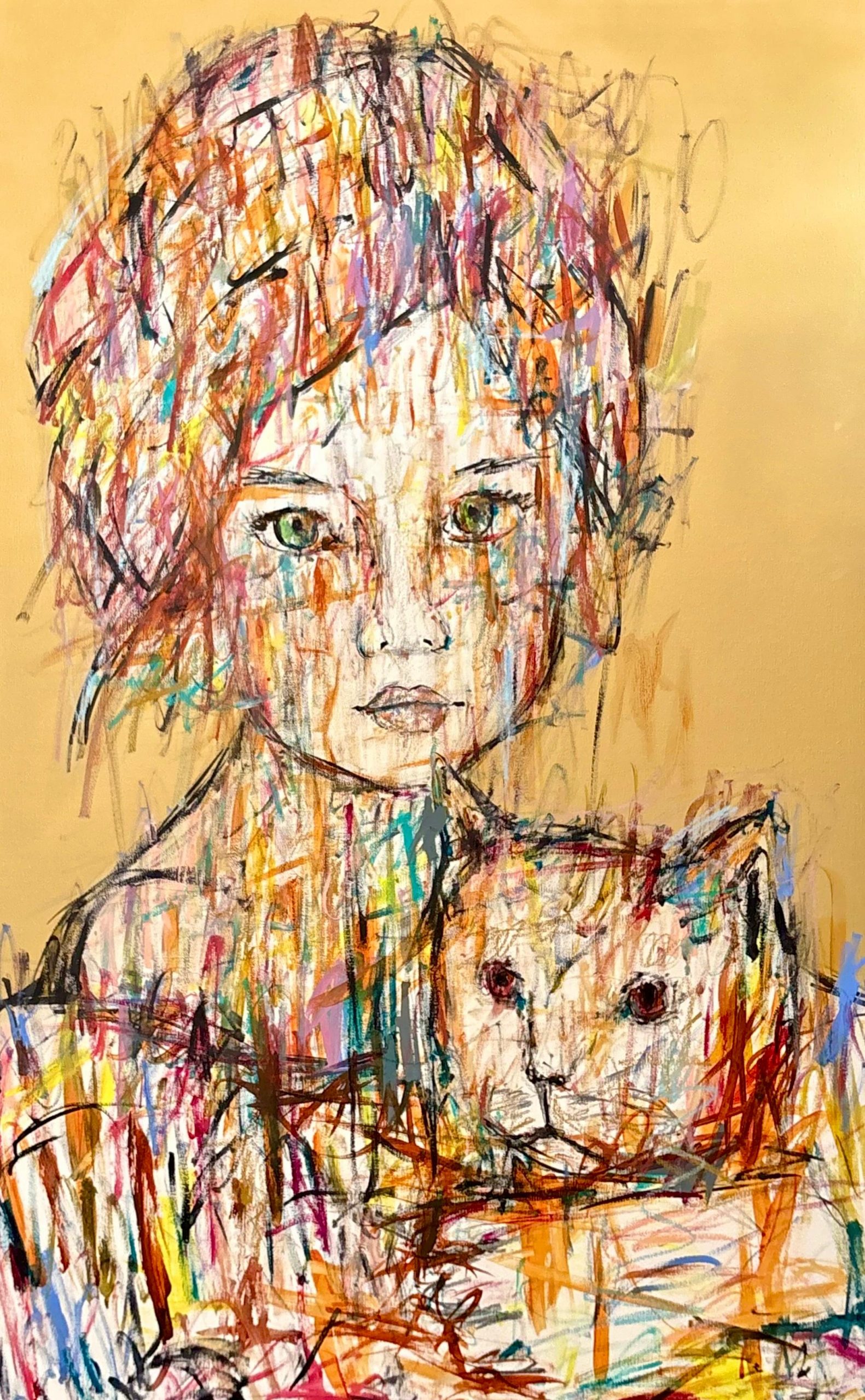 Kiko 150 x 100 cm Kiko La mélodie Dorée 120 x120cm
